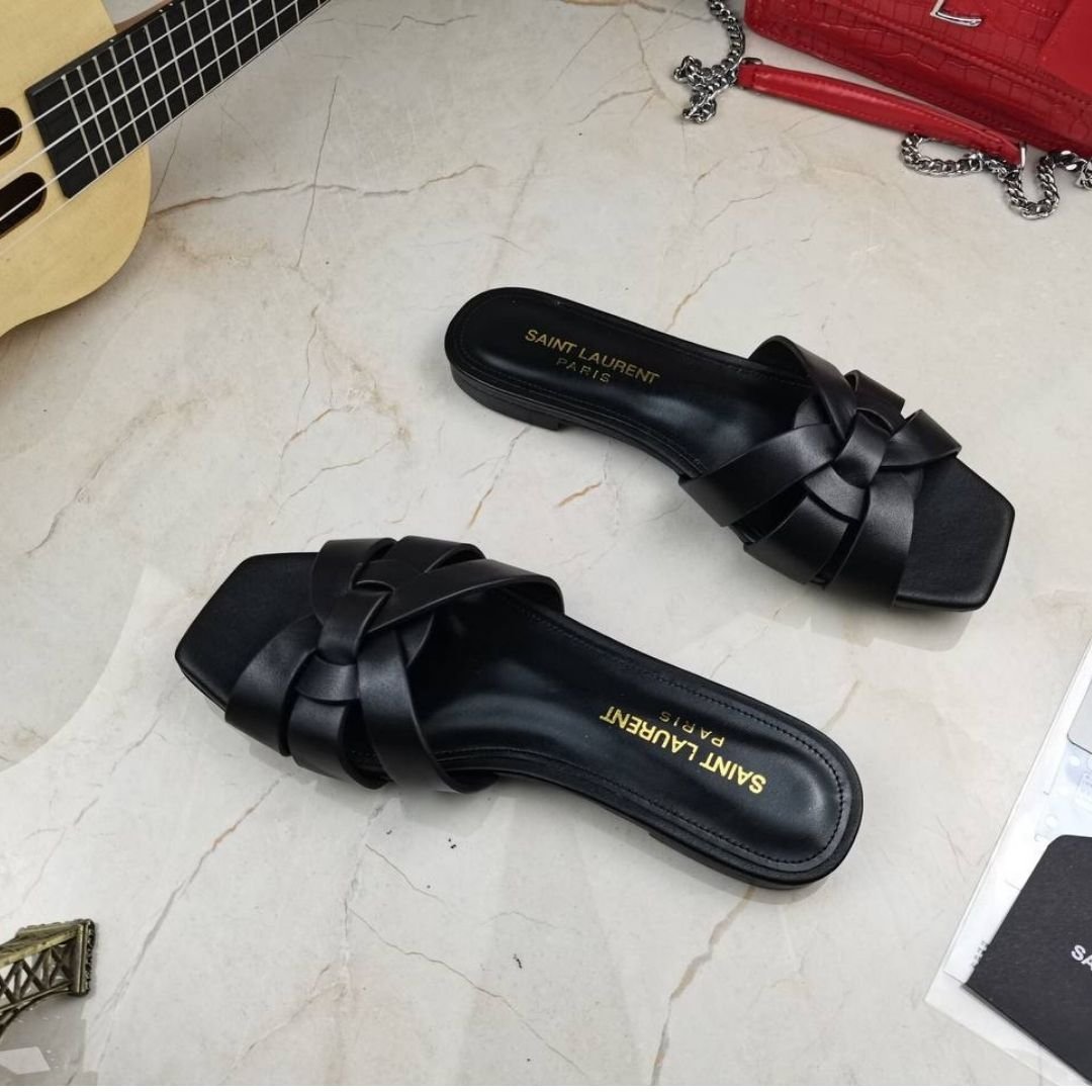 S – Tribute Leder-Mulesandalen - Imagen 4