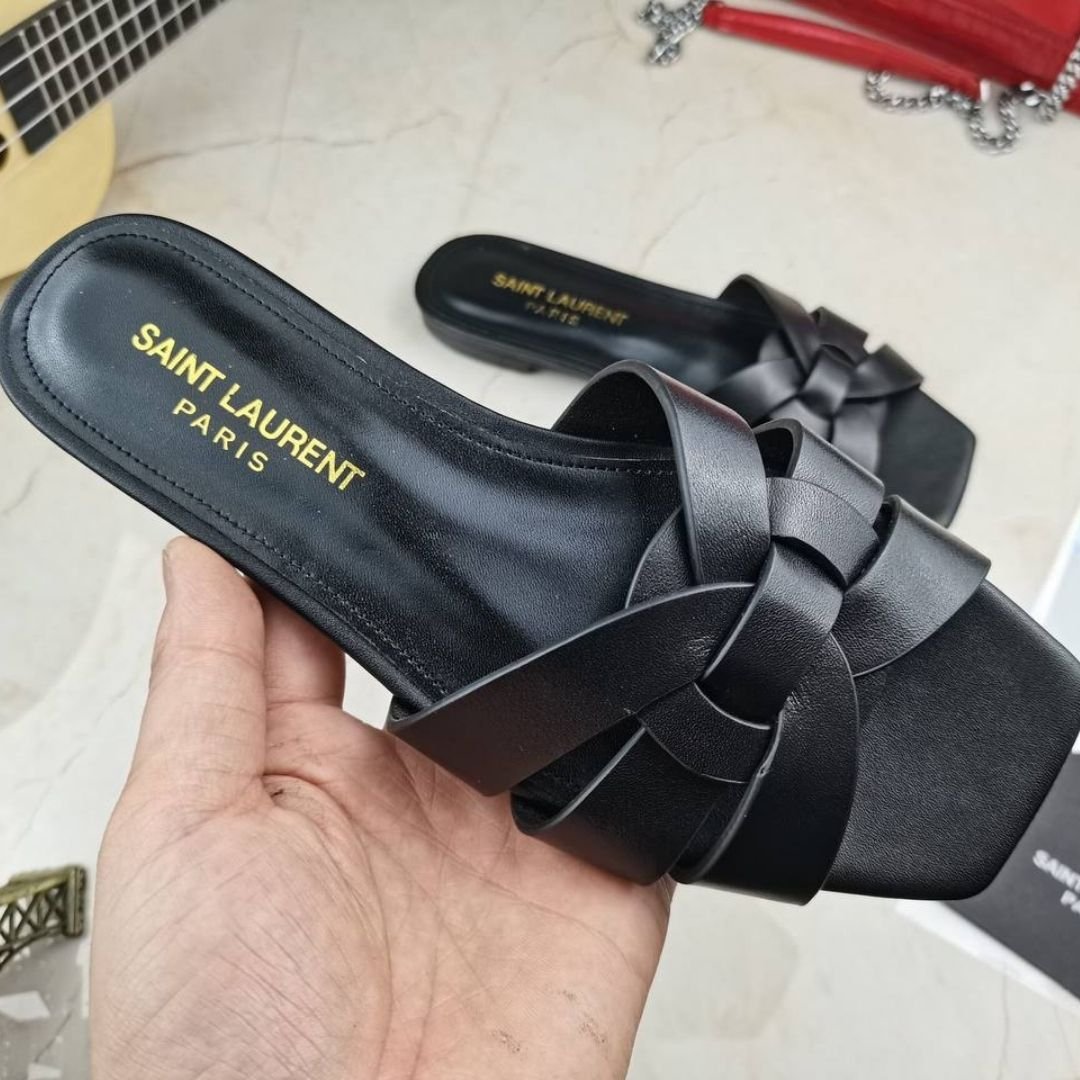 S – Tribute Leder-Mulesandalen - Imagen 3