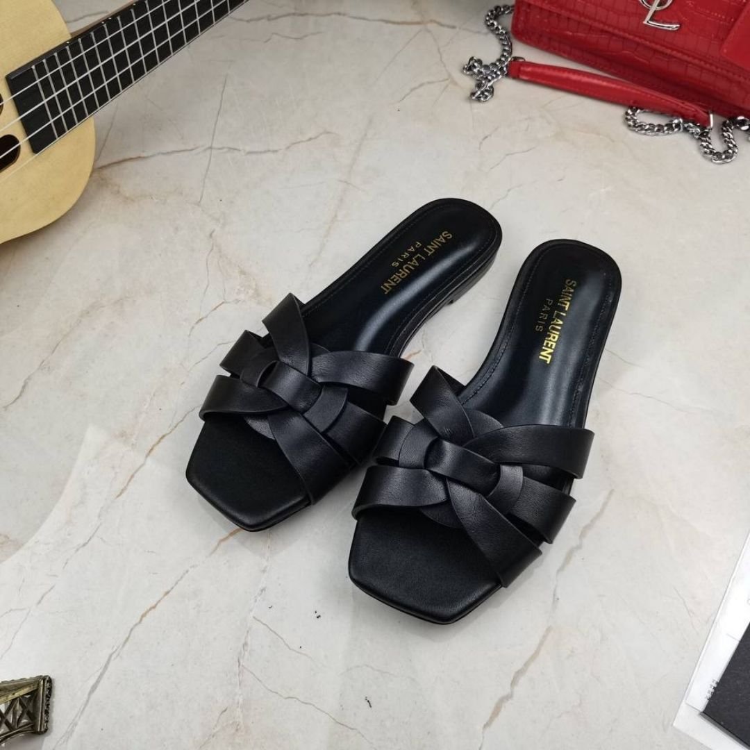 S – Tribute Leder-Mulesandalen - Imagen 2