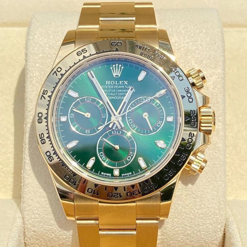 RLX Daytona Gold Green - Imagen 2