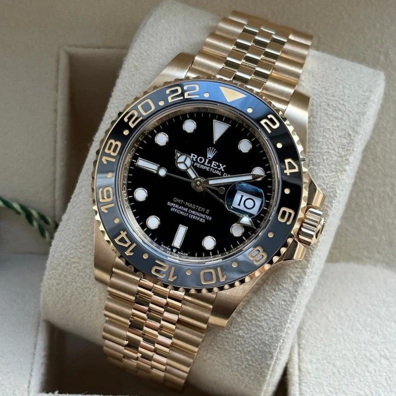 RLX GMT Master ll Black Gold Jubilee - Imagen 2