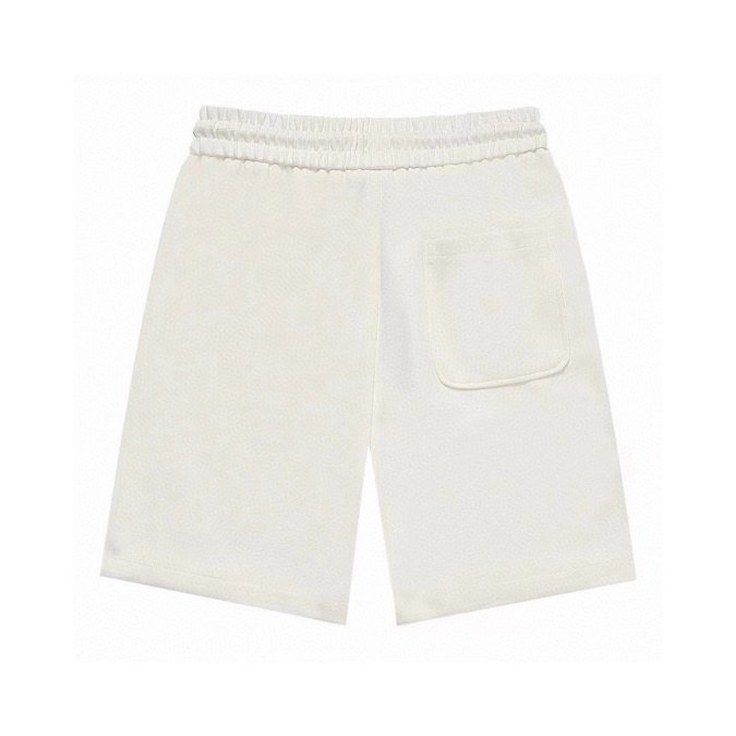 LV Shorts White Blue Pocket - Imagen 2