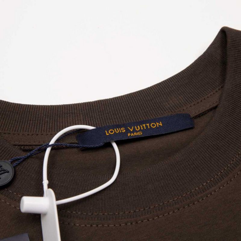 LV T-shirt Brown - Imagen 4
