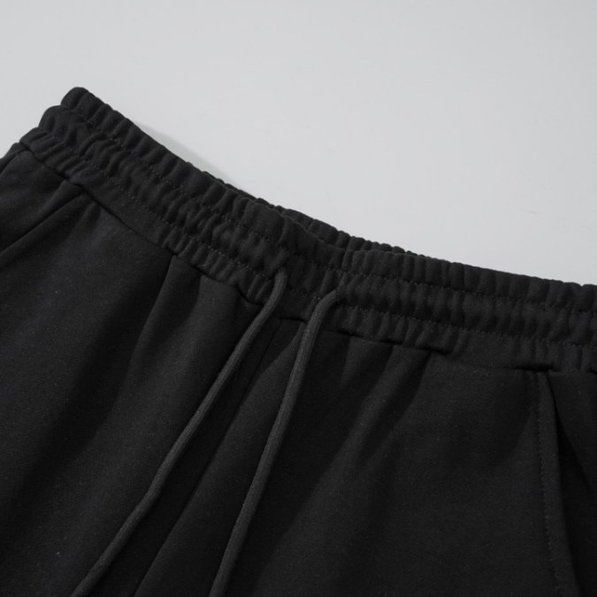 LV Shorts Black White Logo - Imagen 6