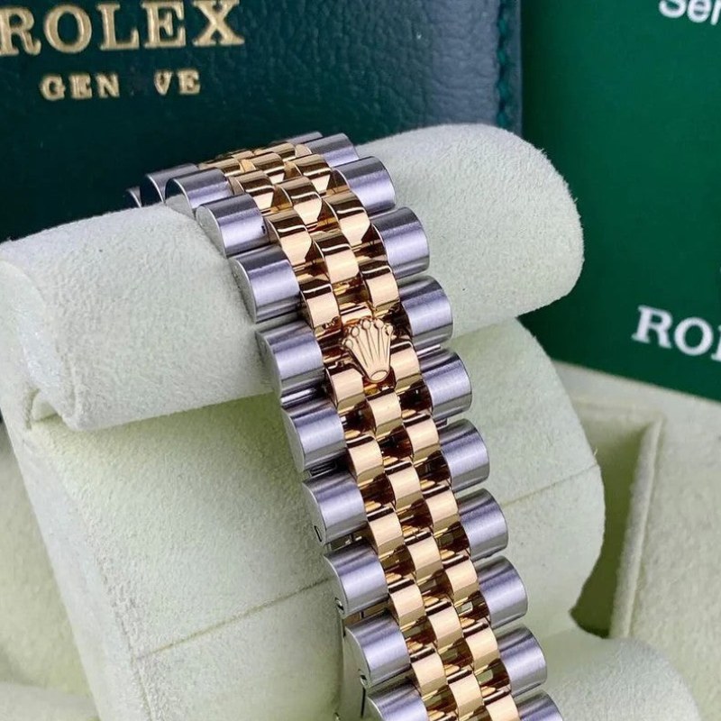 RLX Date Just Champagne Gold - Imagen 4