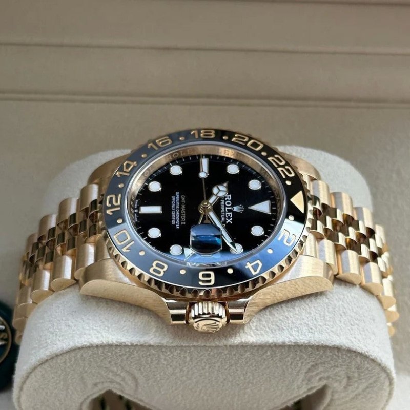 RLX GMT Master ll Black Gold Jubilee - Imagen 4