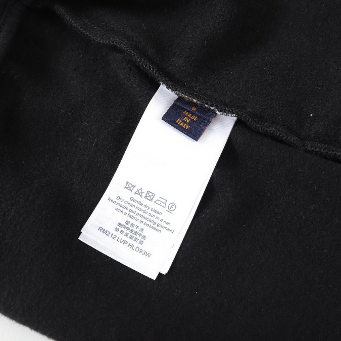 LV Shorts Black Embroidered Tools - Imagen 2