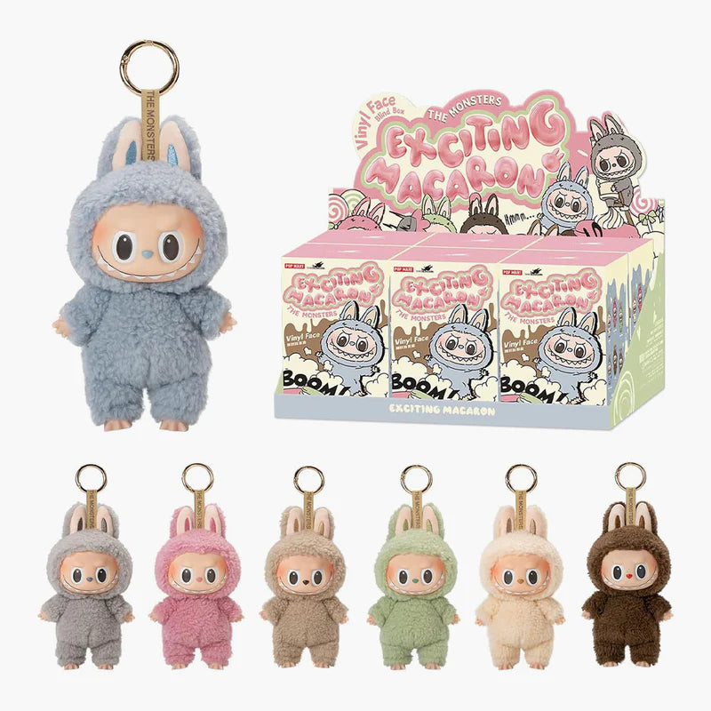 POP MART THE MONSTERS LABUBU TASTY MACARONS VINYL FACE MISTERY BOX / 1 PACK - Imagen 2