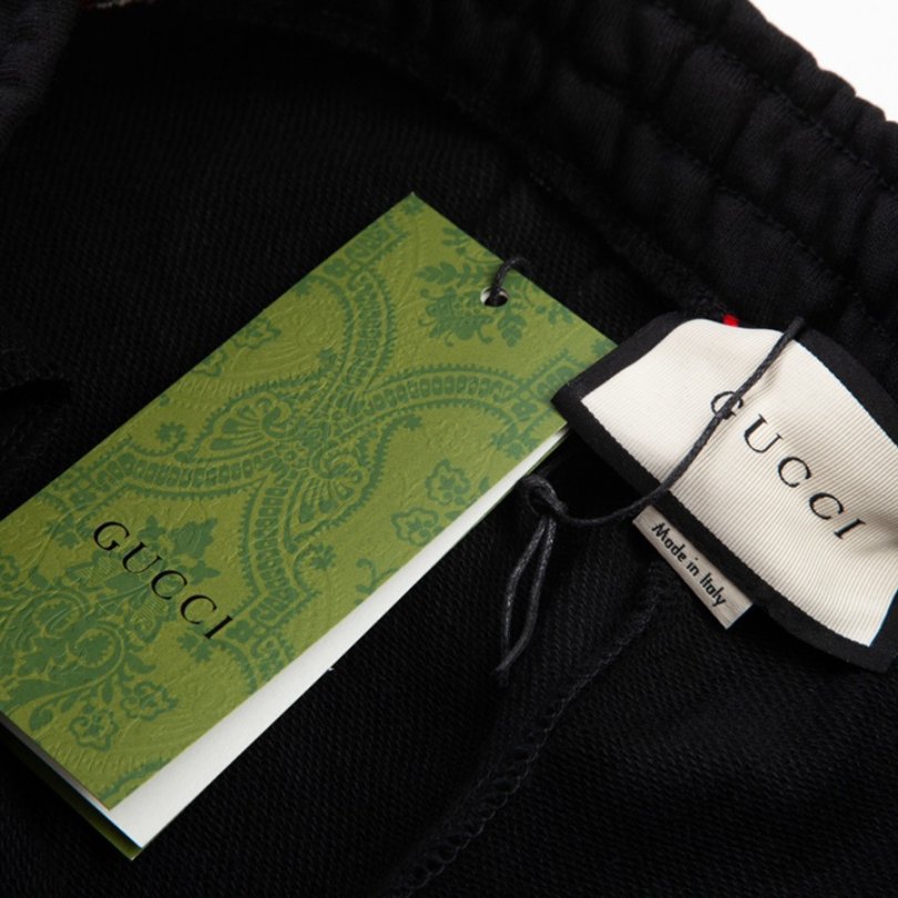 GG Shorts Stripe Logo Black - Imagen 9