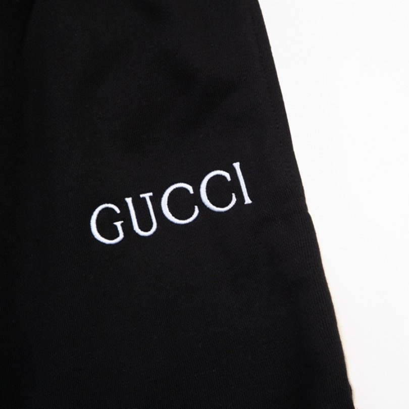 GG Shorts Stripe Logo Black - Imagen 4