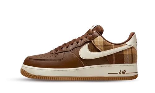 AF1 07 LX Low Brown Plaid Pack