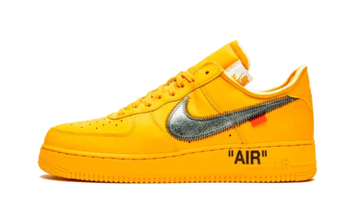 AF1 Low 0ff-White University Gold Metallic