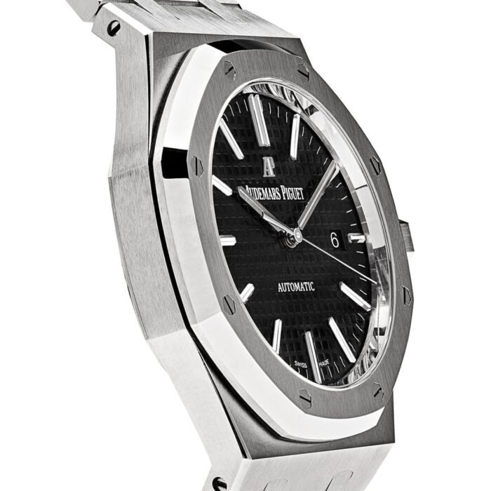 AP Royal Oak 15400ST.OO.1220ST.01 Steel Black Dial - Imagen 4