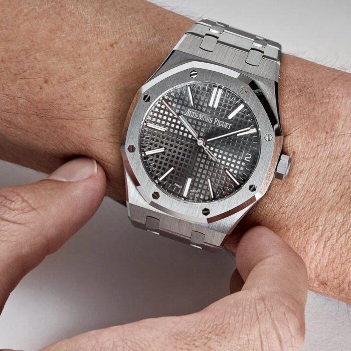 AP Royal Oak 15510ST.OO.1320ST.10 Selfwinding Steel Grey Dial - Imagen 4