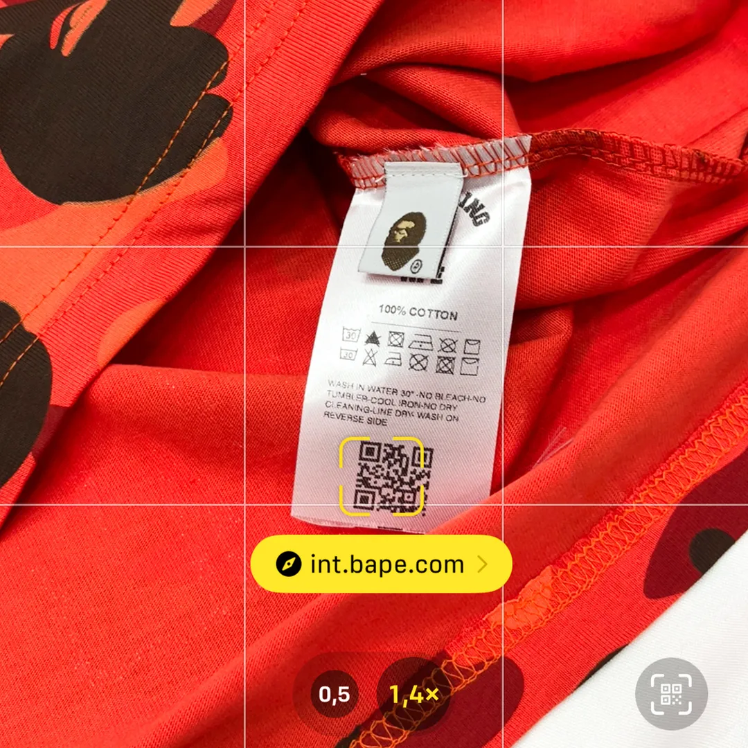 BP T-Shirt Camo Shark Red - Imagen 2