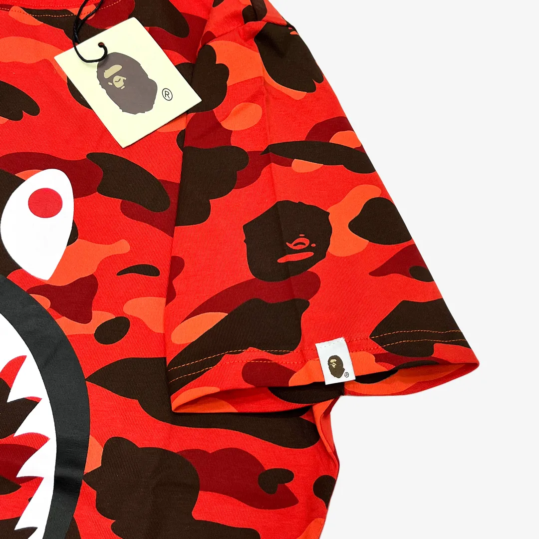 BP T-Shirt Camo Shark Red - Imagen 6