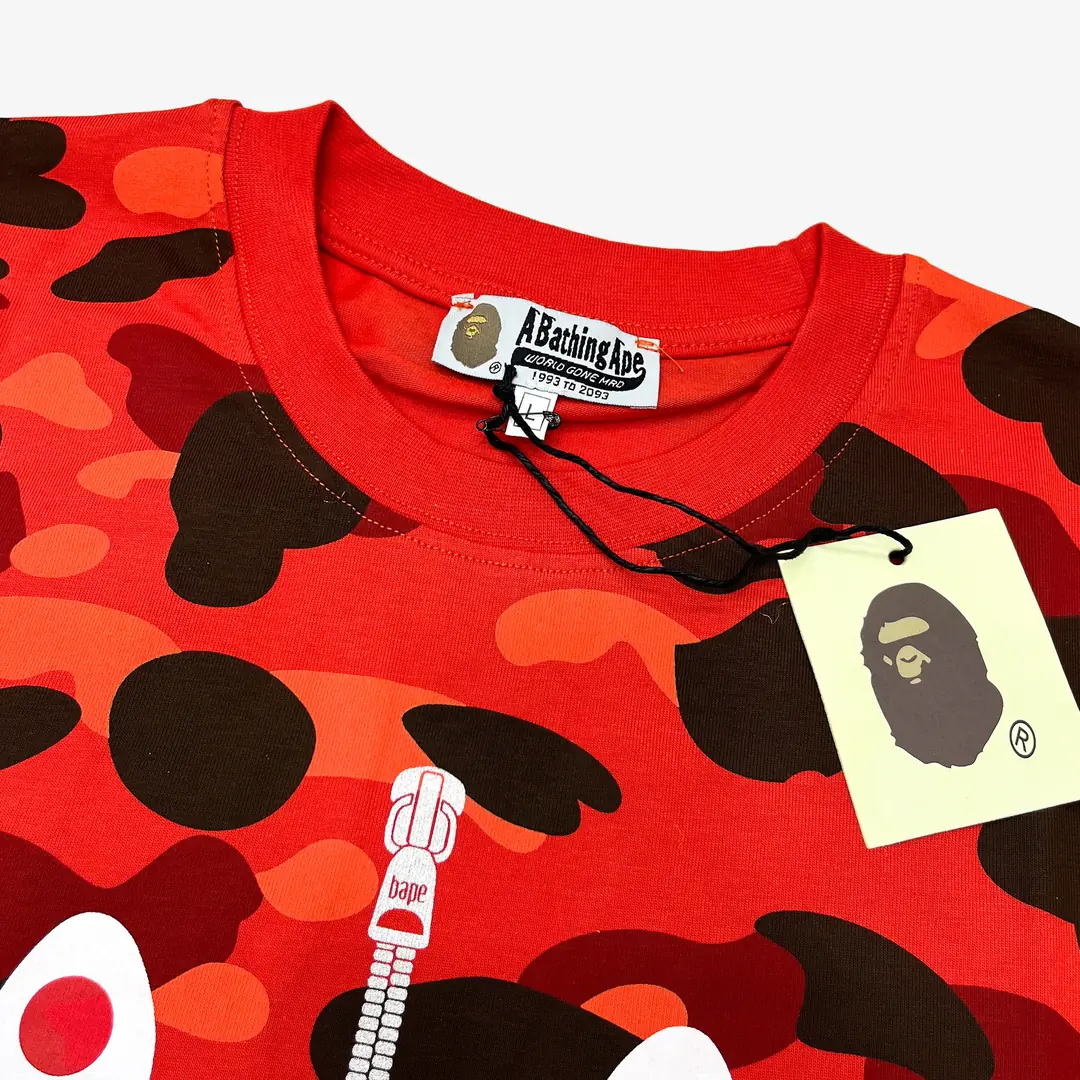 BP T-Shirt Camo Shark Red - Imagen 4
