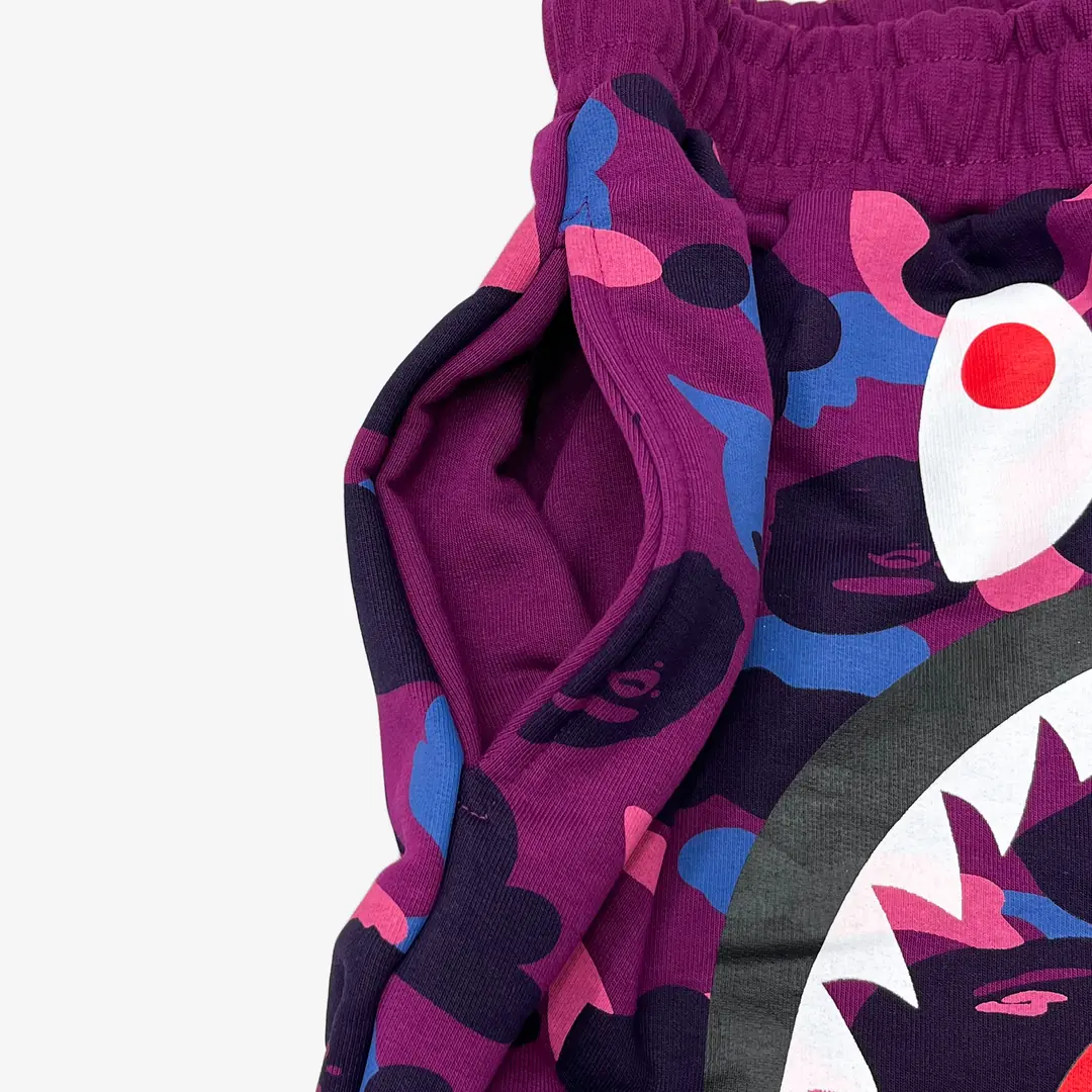 BP Shorts Camo Shark Shorts Purple - Imagen 5