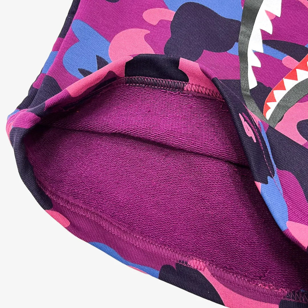 BP Shorts Camo Shark Shorts Purple - Imagen 4