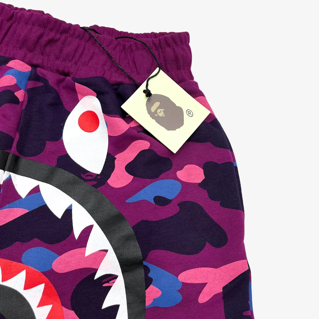 BP Shorts Camo Shark Shorts Purple - Imagen 2