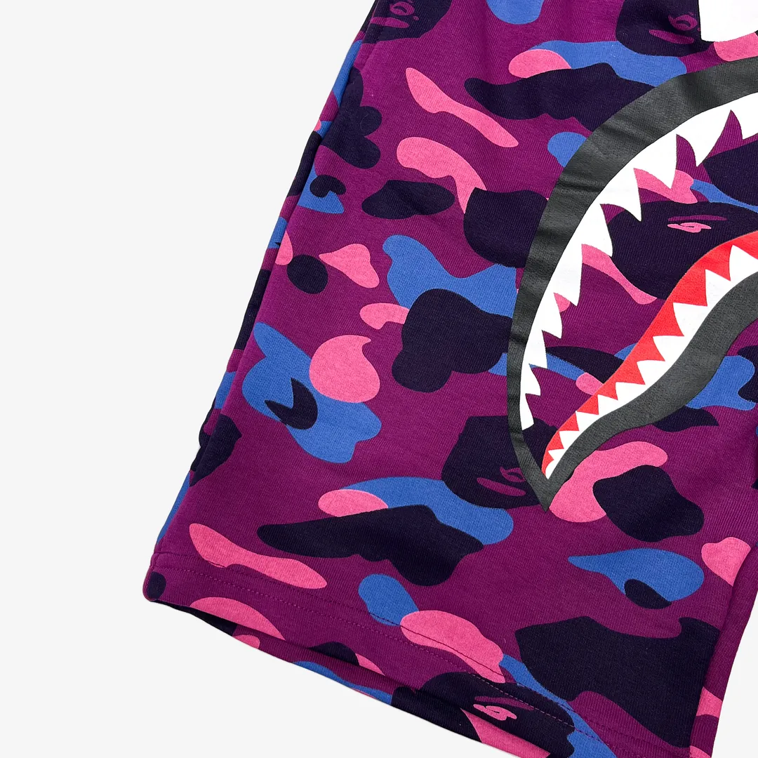 BP Shorts Camo Shark Shorts Purple - Imagen 3