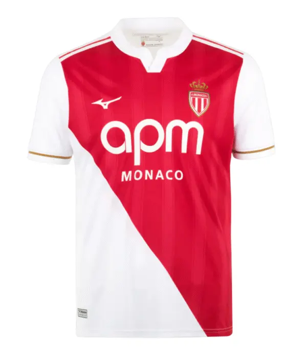 Camiseta AS Mónaco 25/26 1ª equipación