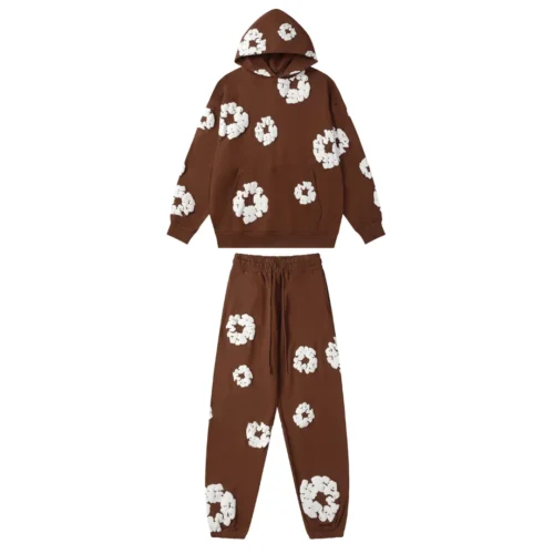 Denim Trs Brown Tracksuit