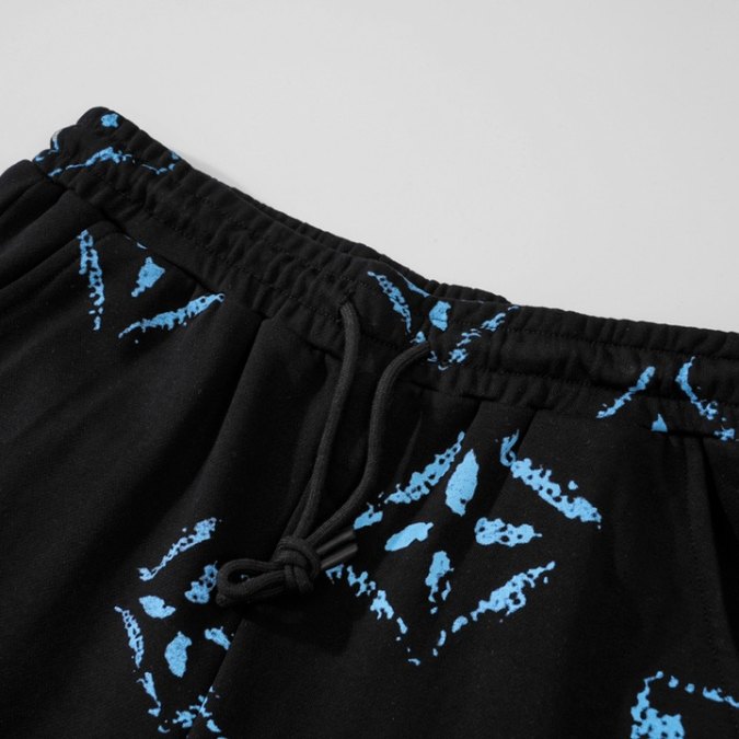 LV Shorts Black Splatter Monogram - Imagen 3