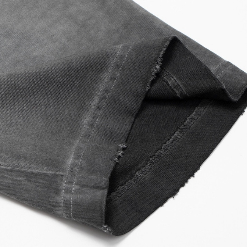 CHRM HRTS T-shirt Distressed Horseshoe Grey Logo - Imagen 8