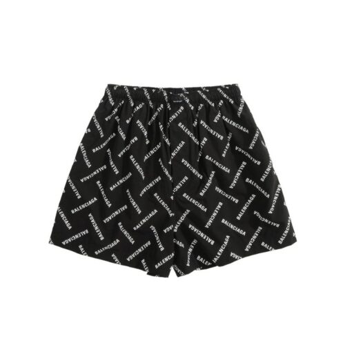 BLNCG Shorts Allover Logo Print