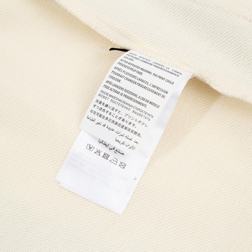 GG Shorts Beige Monogram Trim - Imagen 10