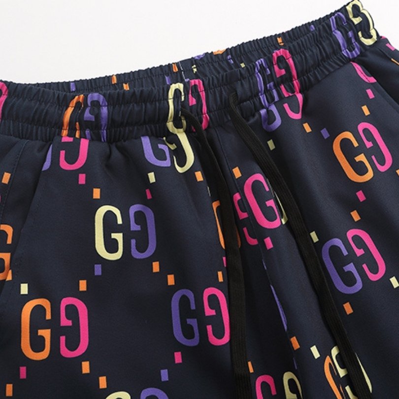 GG Shorts Multicolor Black Casual - Imagen 4