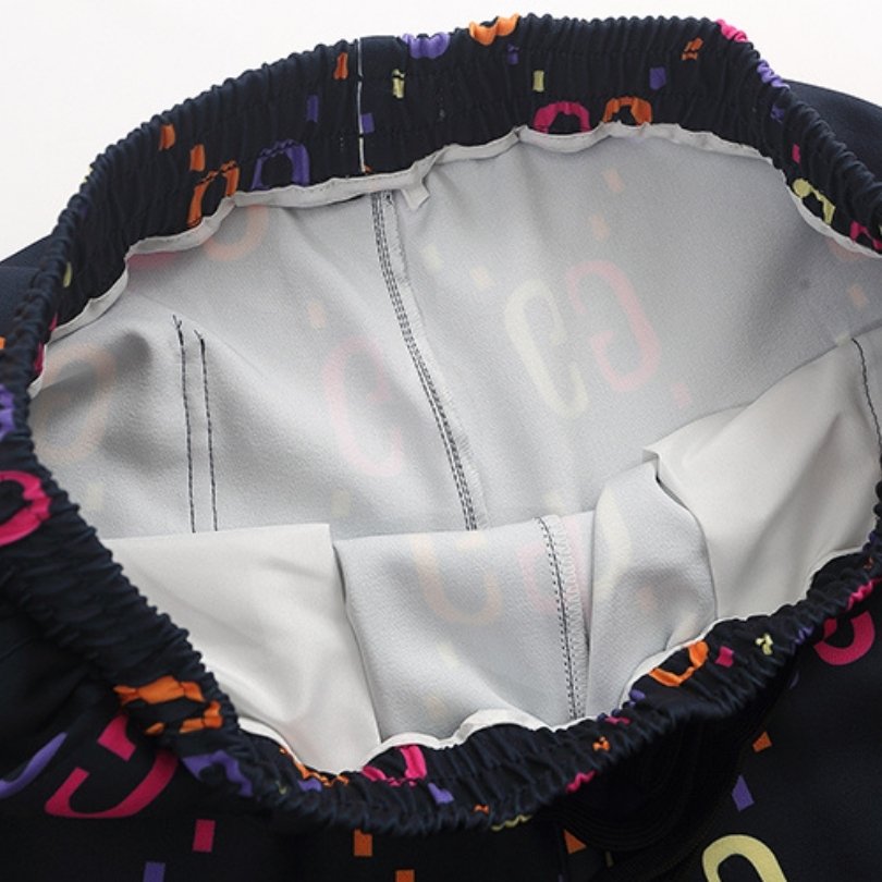 GG Shorts Multicolor Black Casual - Imagen 5