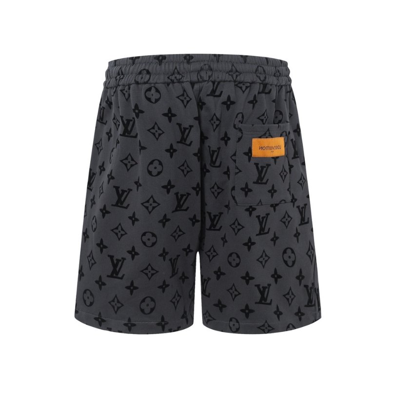 LV Shorts Monogram Grey Black - Imagen 2