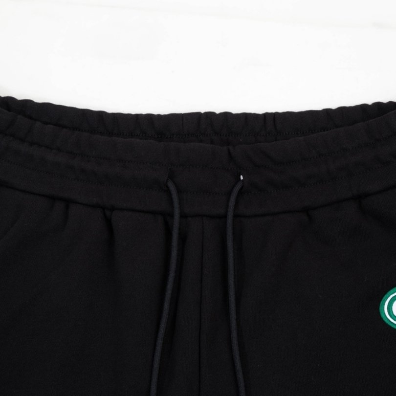 GG Shorts Monogram Trim Black - Imagen 8