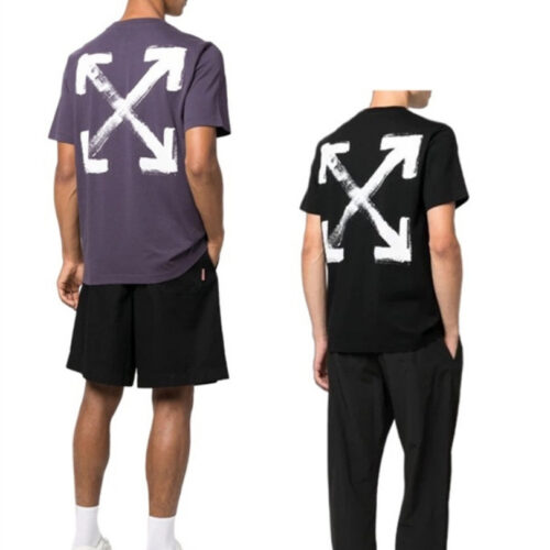 OFF-WHT T-shirt Arrows Logo Graphic