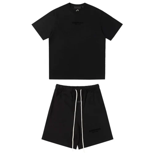 Essentials Black Tracksuit
