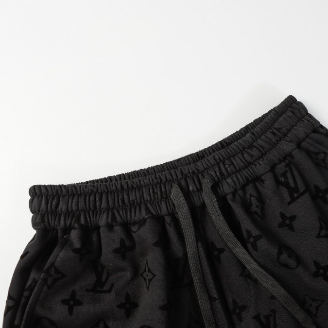 LV Shorts Monogram Black - Imagen 5