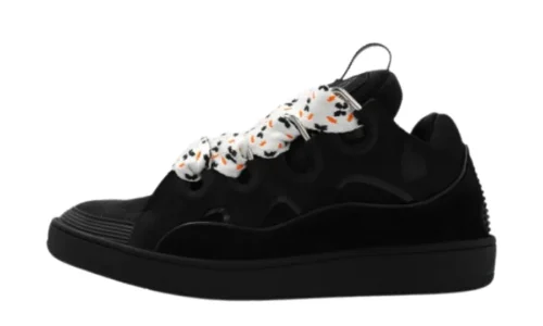 Lanvin Curb Black & White Latches