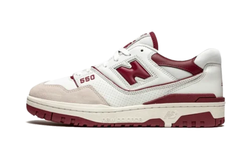 NB 550 Sea Salt Burgundy