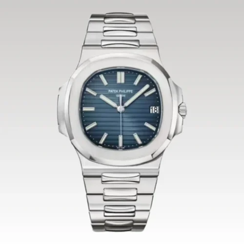 PP Nautilus Steel Blue Dial