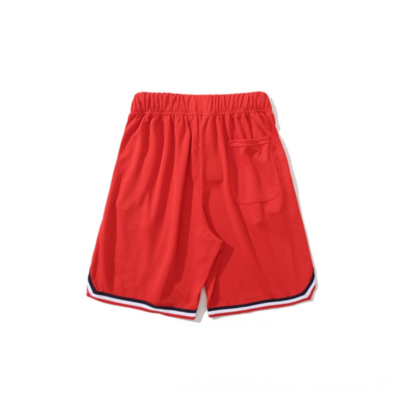 BP Shorts Busy Works Striped Trim Red - Imagen 2
