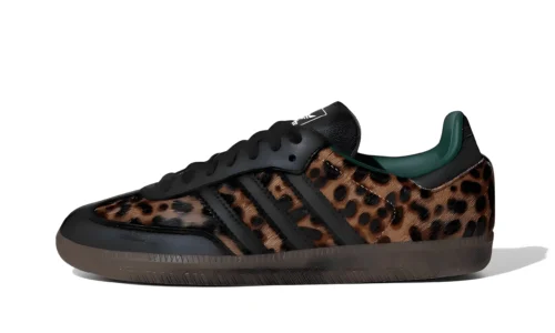 Samba Luipaardprint (W) Zwart Groen