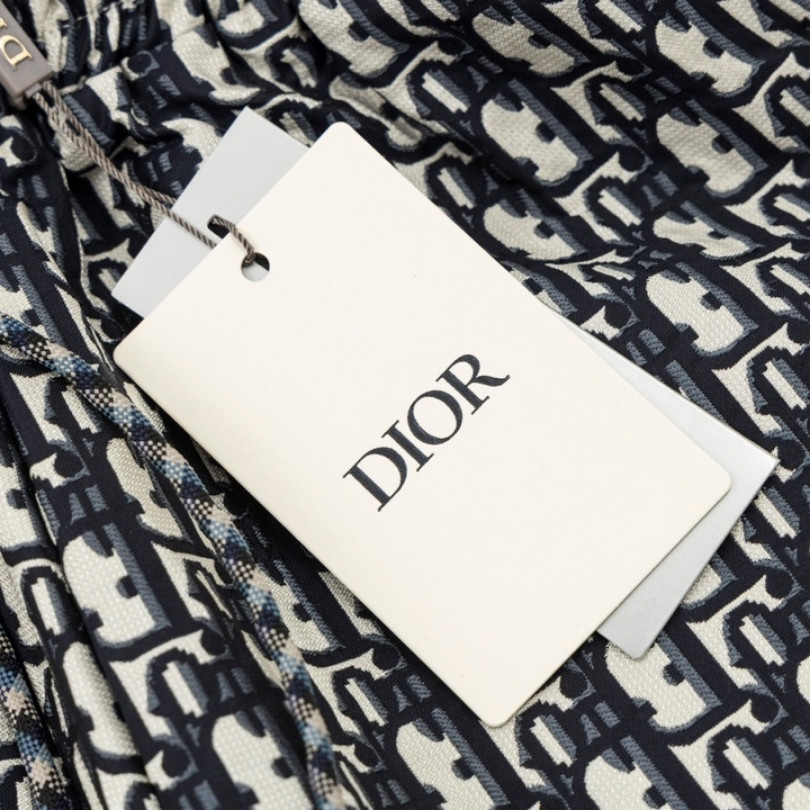 CD Shorts Monogram Navy Side Stripes - Imagen 9