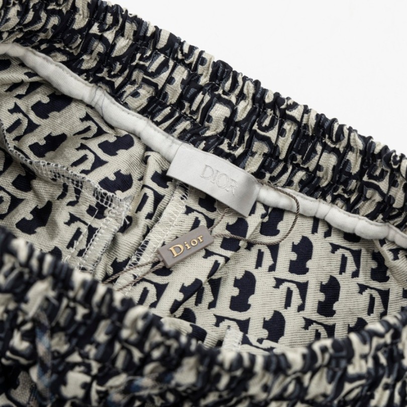 CD Shorts Monogram Navy Side Stripes - Imagen 10