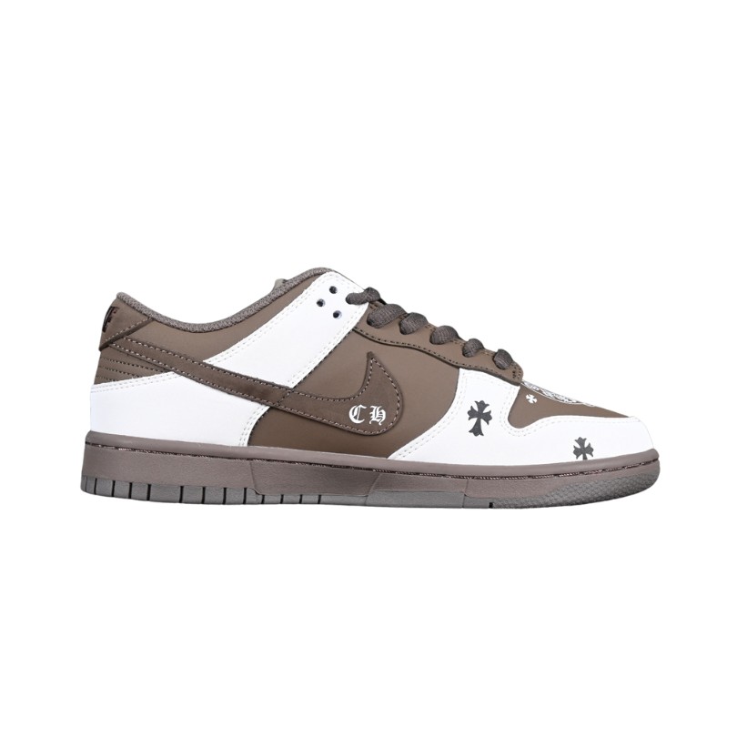NK Dunk Low Chrome Hearts Custom - Imagen 5